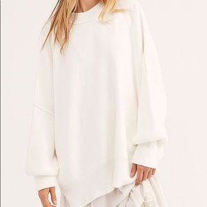 FREE PEOPLE  Easy Street Tunic in white